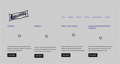 Desktop Screenshot of liquinox.com